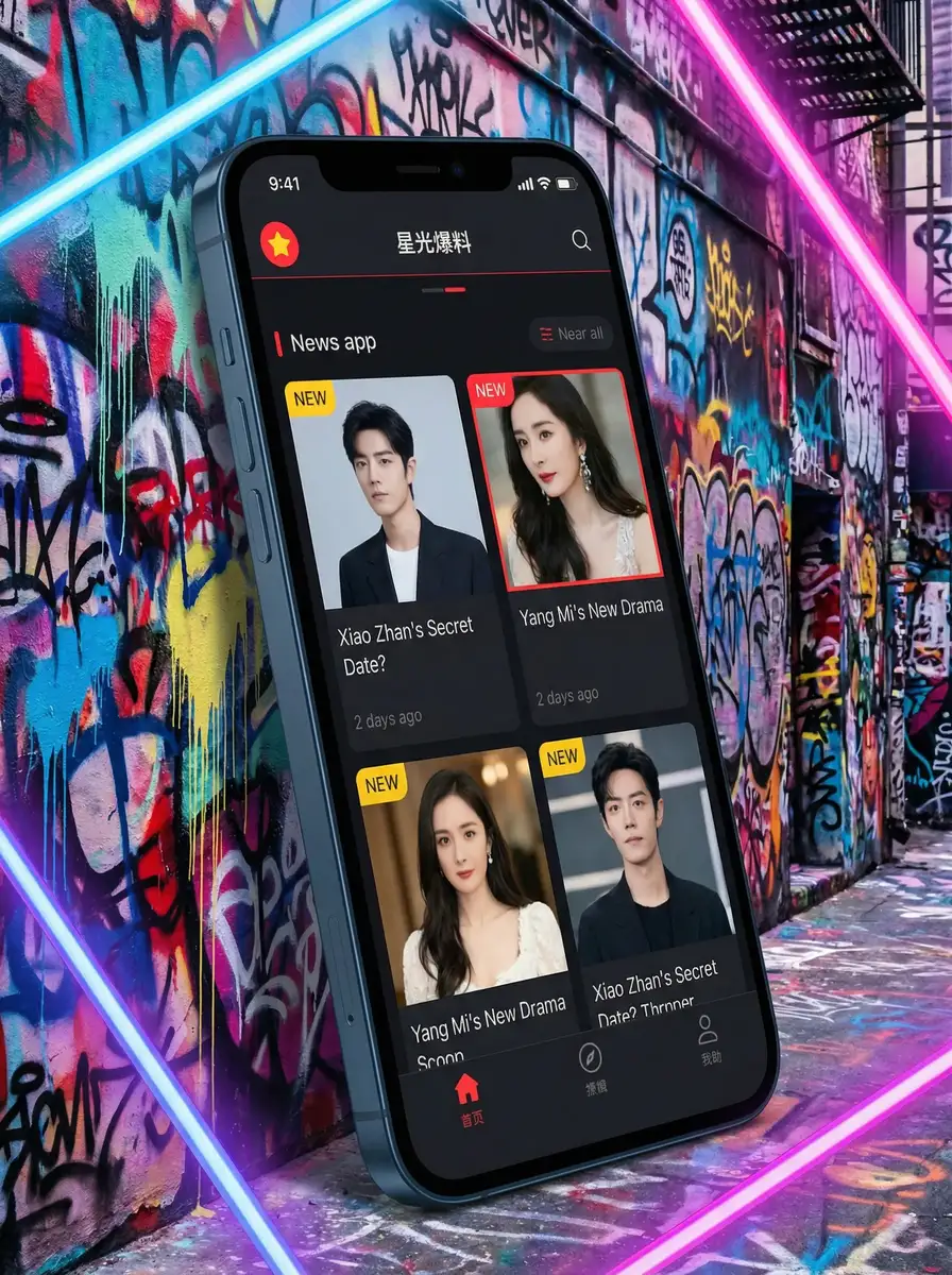 顶级RAPPER潮水仙踪林 APP界面展示 - 掌上吃瓜神器